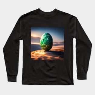 Precious Egg in Sunrise Long Sleeve T-Shirt